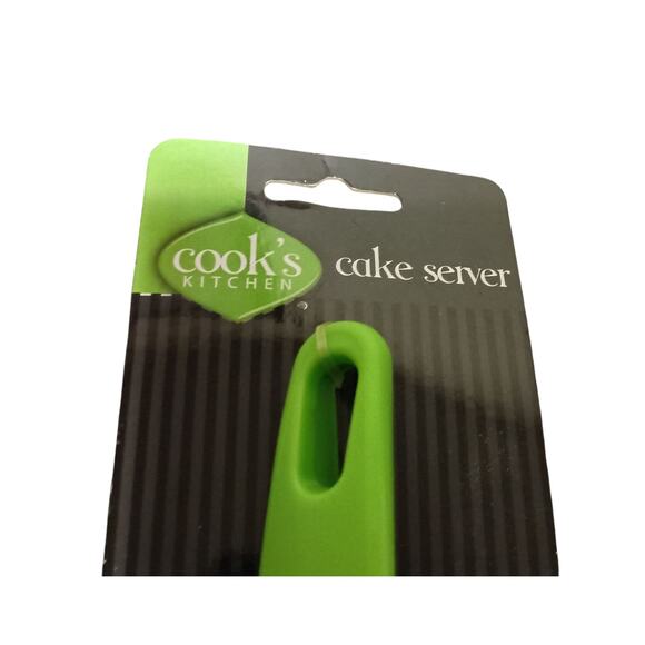 Cook's Kitchen Cake Pie Server Kitchen Tool Gadget Green - Picture 3 of 4